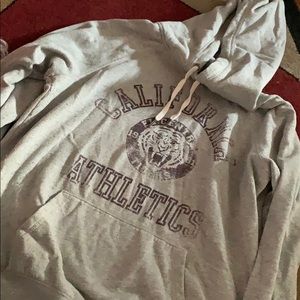Soft vintage Grey hoodie